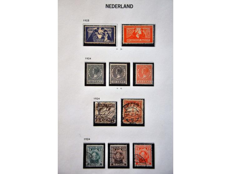 collectie 1852-1988 deels */** met veel beter materiaal w.b. 1-47, 49-80 * (inclusief 61b-61c), Jubileum 1923, Van Konijnenbu