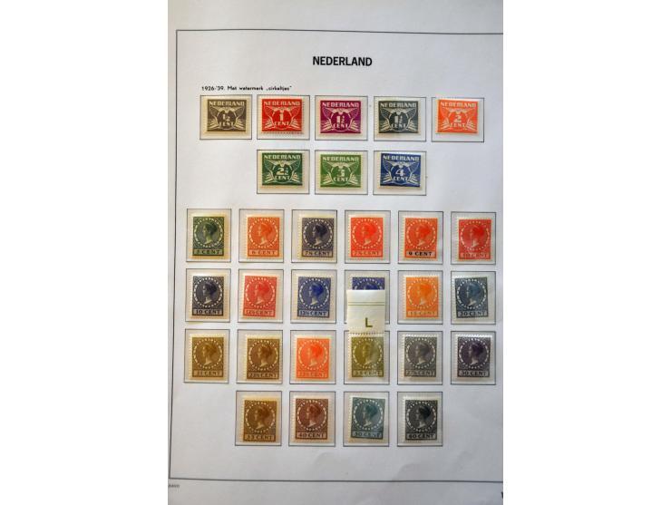 collectie 1852-1999 na 1899 geheel * en meest ** w.b. veel betere ex. en series o.a. TBC, Jubileum 1923, Veth, Van Konijnenbu