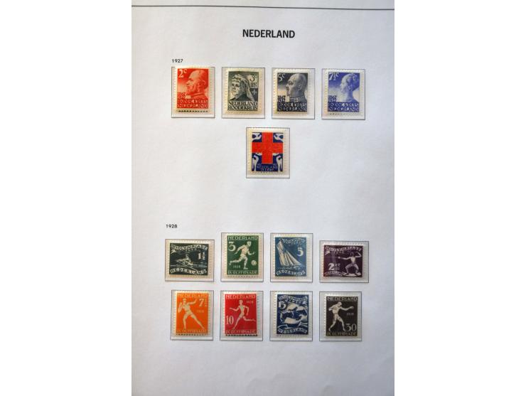 collectie 1852-1999 na 1899 geheel * en meest ** w.b. veel betere ex. en series o.a. TBC, Jubileum 1923, Veth, Van Konijnenbu