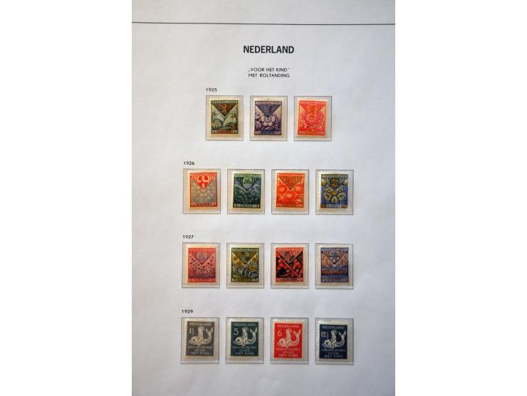 collectie 1852-1999 na 1899 geheel * en meest ** w.b. veel betere ex. en series o.a. TBC, Jubileum 1923, Veth, Van Konijnenbu