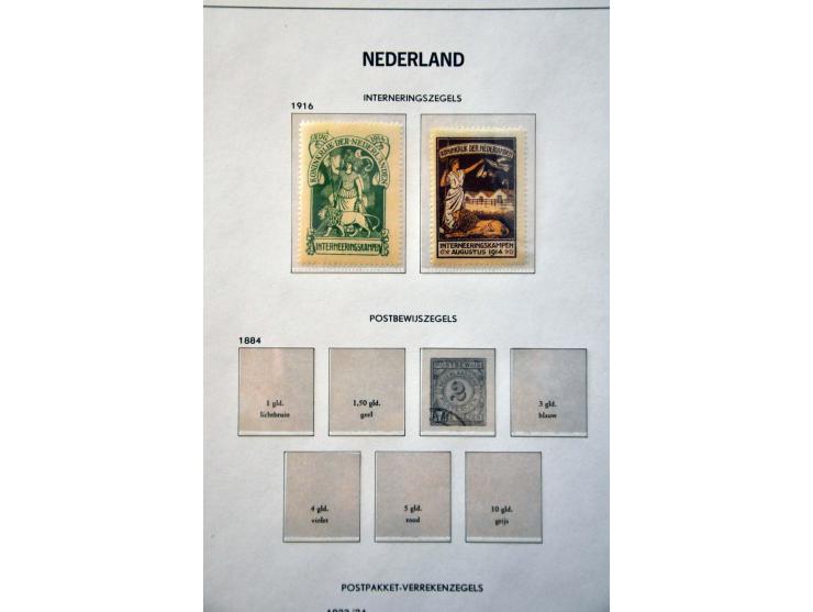 collectie 1852-1999 na 1899 geheel * en meest ** w.b. veel betere ex. en series o.a. TBC, Jubileum 1923, Veth, Van Konijnenbu