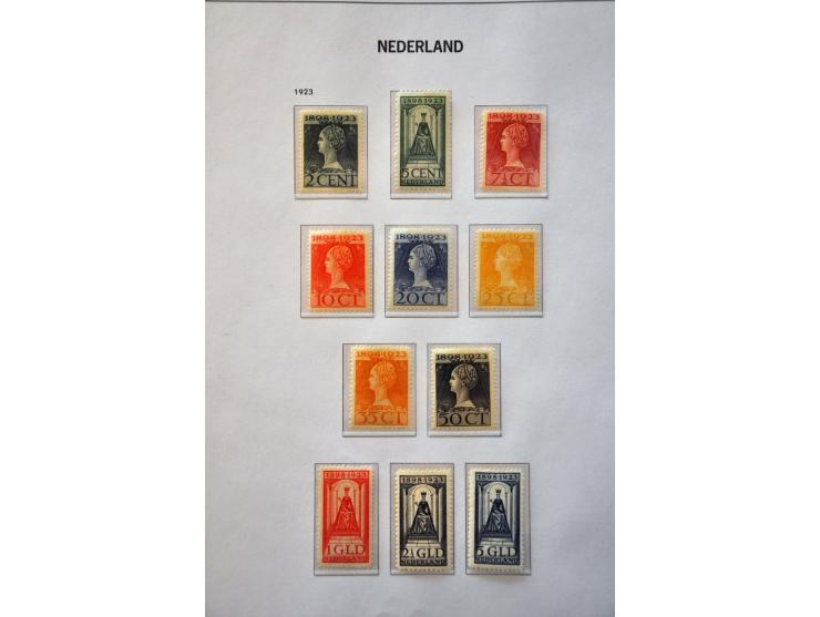 collectie 1852-1999 na 1899 geheel * en meest ** w.b. veel betere ex. en series o.a. TBC, Jubileum 1923, Veth, Van Konijnenbu