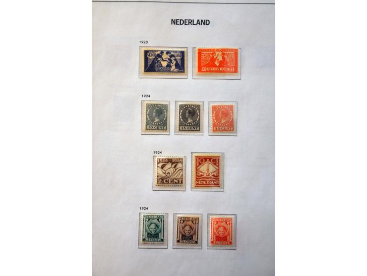 collectie 1852-1999 na 1899 geheel * en meest ** w.b. veel betere ex. en series o.a. TBC, Jubileum 1923, Veth, Van Konijnenbu