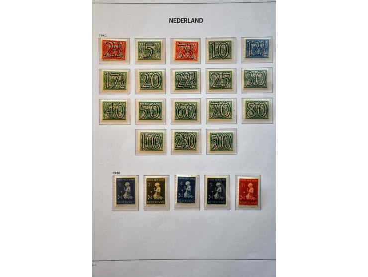 collectie 1852-1944 vanaf 1869 geheel */** met veel beter materiaal w.b. 13-27, 44-47, Van Konijnenburg, roltanding etc. in l