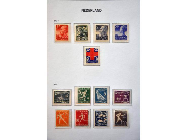 collectie 1872-1999 nagenoeg geheel ** in over het algemeen mooie kwaliteit met veel beter materiaal w.b. gecertificeerd Vlee