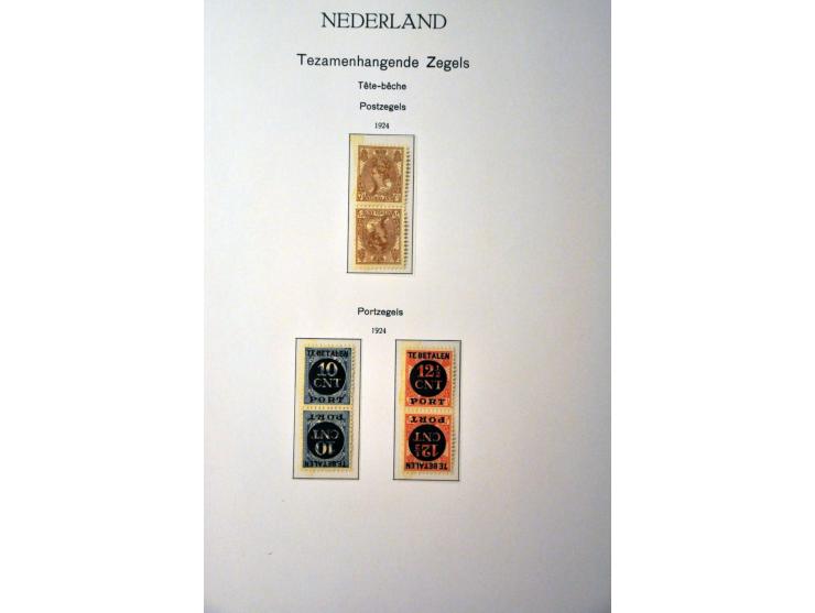 collectie 1852-1984 meest gestempeld met veel beter materiaal w.b. nrs. 1-100, 130-131, Van Konijnenburg **, En Face */**, po