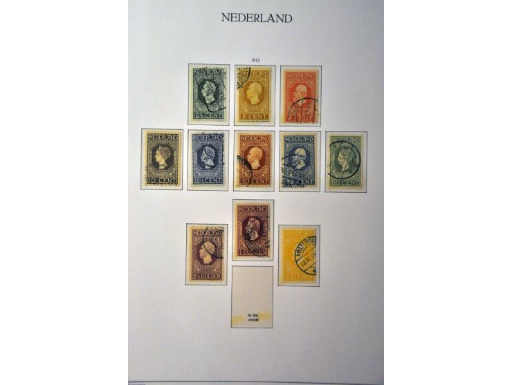 collectie 1852-1984 meest gestempeld met veel beter materiaal w.b. nrs. 1-100, 130-131, Van Konijnenburg **, En Face */**, po