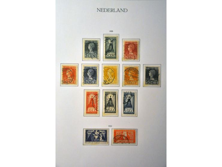 collectie 1852-1984 meest gestempeld met veel beter materiaal w.b. nrs. 1-100, 130-131, Van Konijnenburg **, En Face */**, po