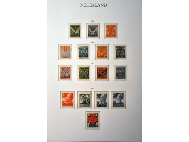 collectie 1852-1984 meest gestempeld met veel beter materiaal w.b. nrs. 1-100, 130-131, Van Konijnenburg **, En Face */**, po