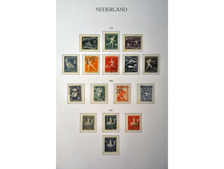 collectie 1852-1984 meest gestempeld met veel beter materiaal w.b. nrs. 1-100, 130-131, Van Konijnenburg **, En Face */**, po