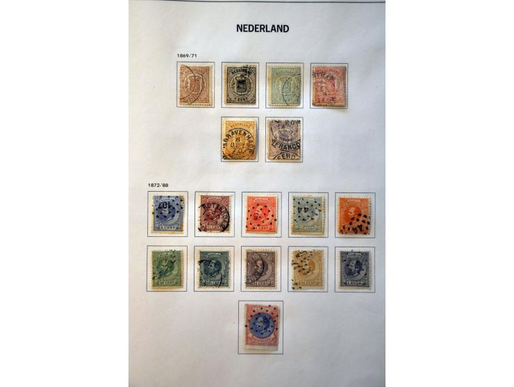 collectie 1852-2000 gestempeld met veel beter materiaal w.b. nrs. 1-79 (inclusief 61b-61c), Jubileum 1923, Meeuwen, roltandin