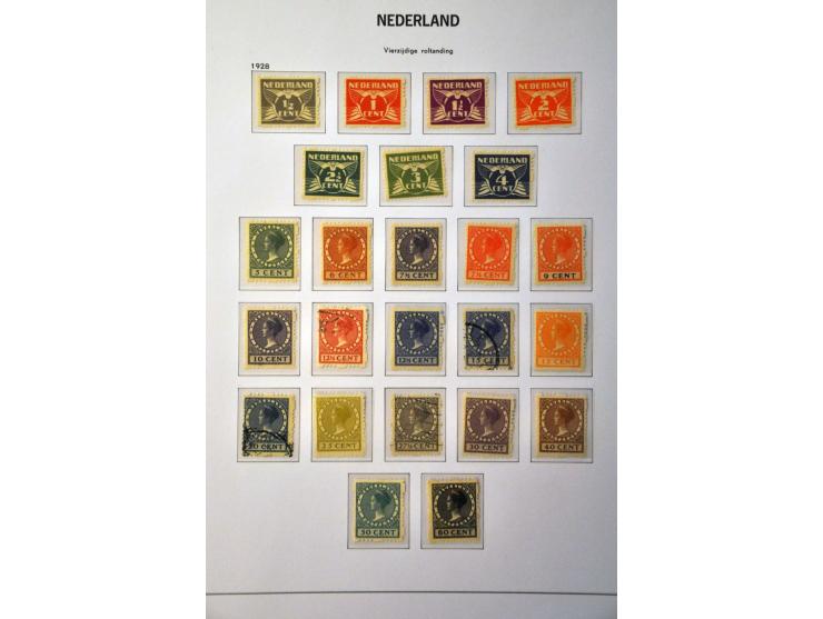 collectie 1852-2001 vanaf 1943 vrijwel geheel ** met veel beter materiaal w.b. nrs. 1-49, 130-131, roltanding, telegram, Inte