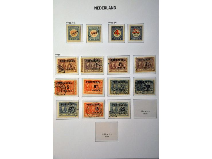 collectie 1852-2001 vanaf 1943 vrijwel geheel ** met veel beter materiaal w.b. nrs. 1-49, 130-131, roltanding, telegram, Inte