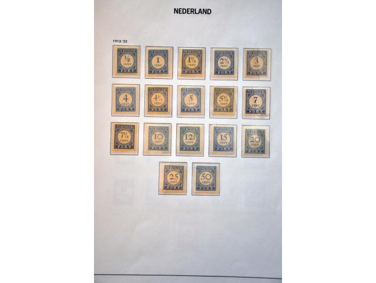 port, collectie */** met beter materiaal w.b. nagegomd op albumbladen