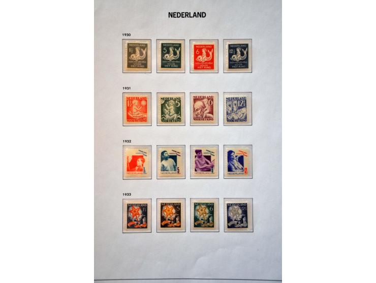 roltanding, behoudens nr. R32 complete collectie */** w.b. nagegomd op albumbladen