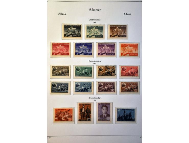 nice collection 1913-2003 */** with many better stamps and sets including comet-overprints, Prince Wied Mi. nr. 73, Airmail, 