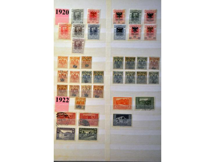 collection 1913-1993 with better material in stockbook