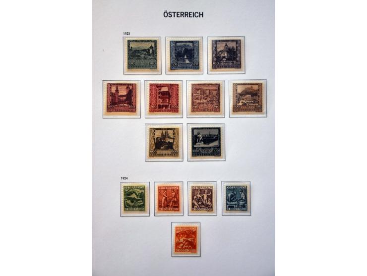 collection 1850-2001 mostly */** with better stamps and sets including a.o. Rotary, Katholikentag, Birds, Levant etc. in 5 al