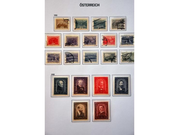 collection 1850-2001 mostly */** with better stamps and sets including a.o. Rotary, Katholikentag, Birds, Levant etc. in 5 al