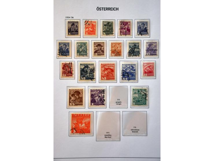 collection 1850-2001 mostly */** with better stamps and sets including a.o. Rotary, Katholikentag, Birds, Levant etc. in 5 al