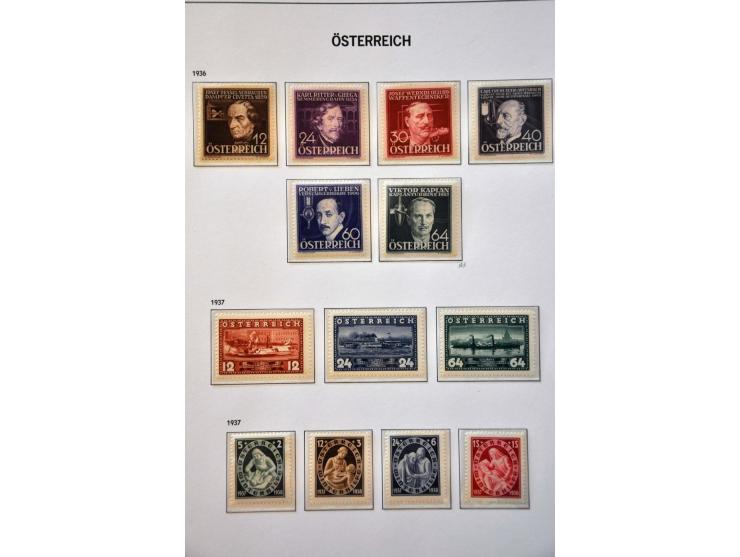 collection 1850-2001 mostly */** with better stamps and sets including a.o. Rotary, Katholikentag, Birds, Levant etc. in 5 al