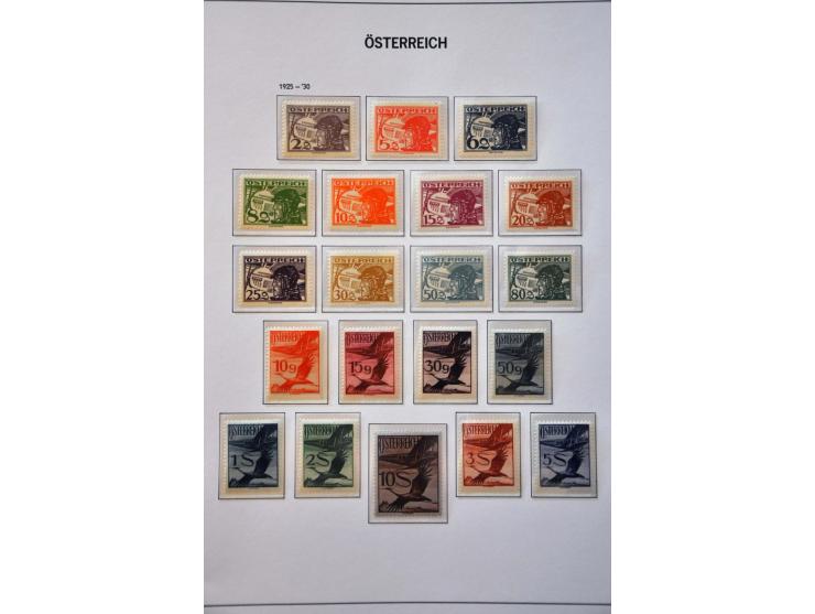 collection 1850-2001 mostly */** with better stamps and sets including a.o. Rotary, Katholikentag, Birds, Levant etc. in 5 al