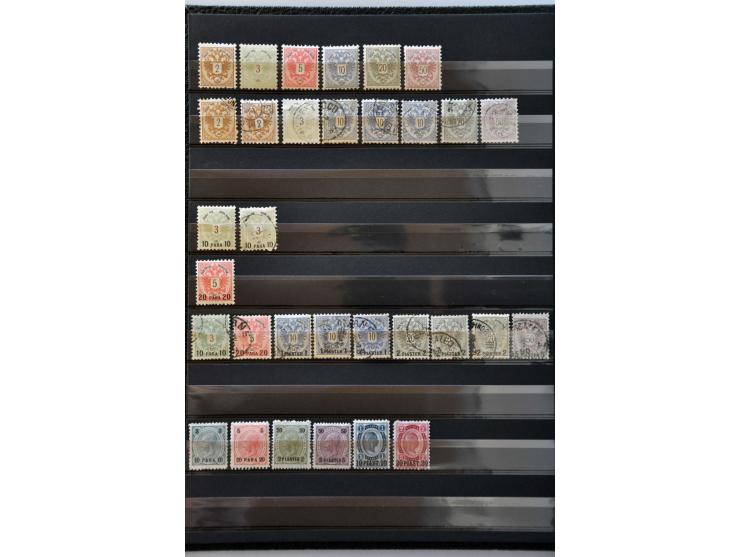 collection 1850-2001 mostly */** with better stamps and sets including a.o. Rotary, Katholikentag, Birds, Levant etc. in 5 al