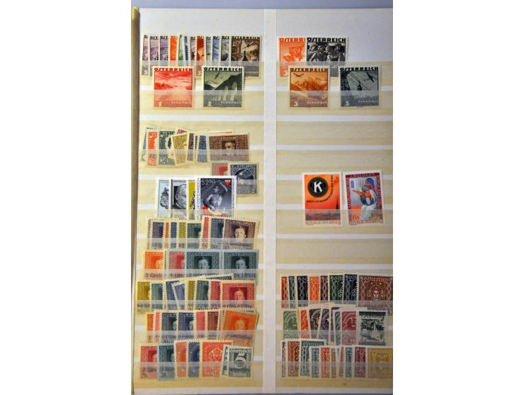 stock used and */** with better sets and stamps including Rotary on cover, Fieldpost, Bosnia & Herzegovina etc. in stockbook