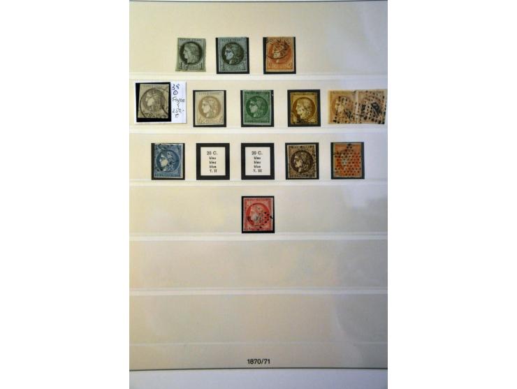 collection 1849-2001 after 1924 ** with many better stamps, sets, minisheets (a.o. Pexip), Airmail, Postage Due etc. in 9 Lin