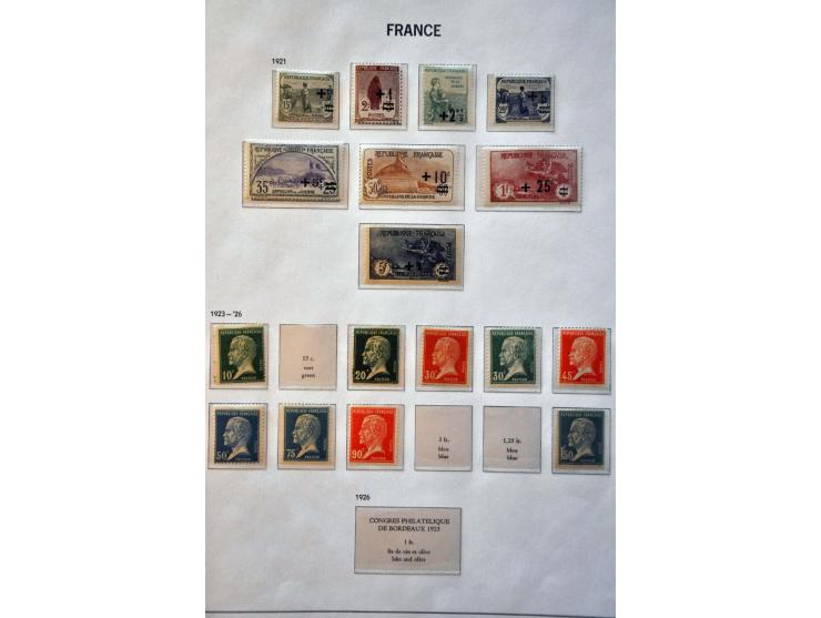 collection 1876-1979 */** with better material including Samothrace and Pexip minisheet in 2 Davo albums