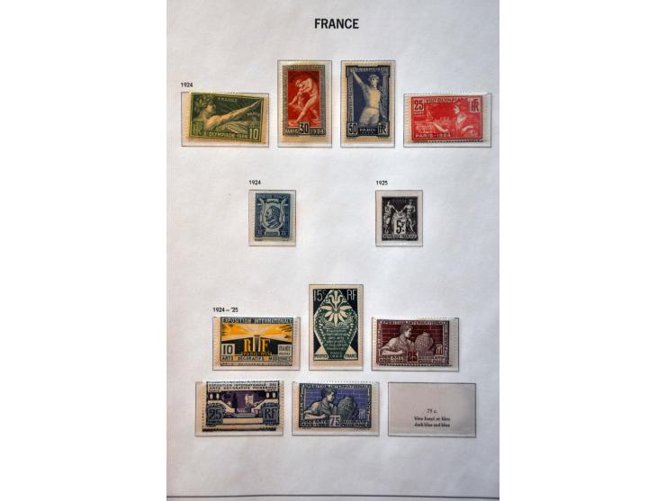 collection 1876-1979 */** with better material including Samothrace and Pexip minisheet in 2 Davo albums