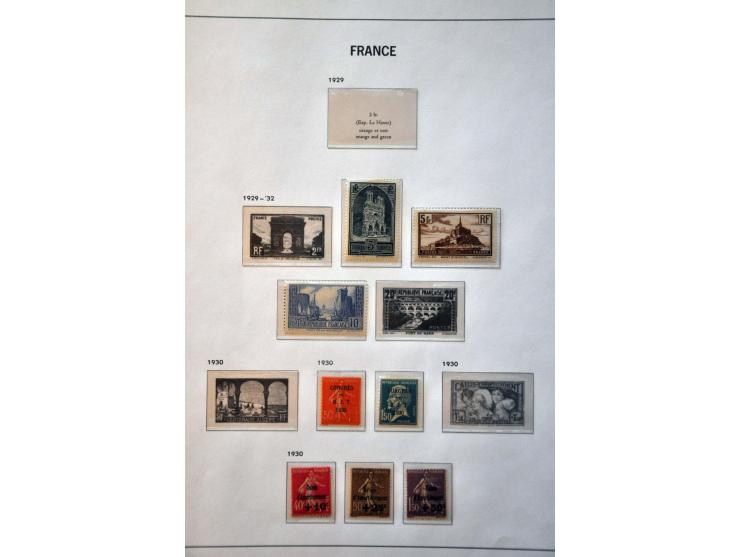 collection 1876-1979 */** with better material including Samothrace and Pexip minisheet in 2 Davo albums