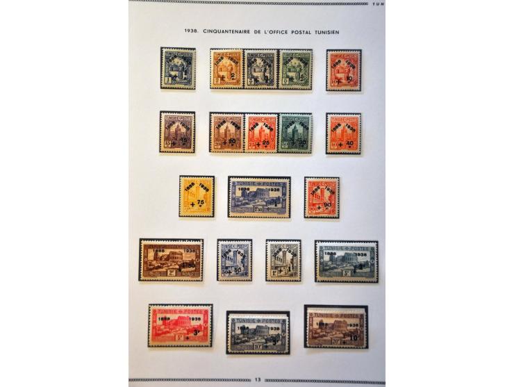 collectie 1888-2010 */** with many better stamps and sets, imperforate etc. in Moc album and stockbook