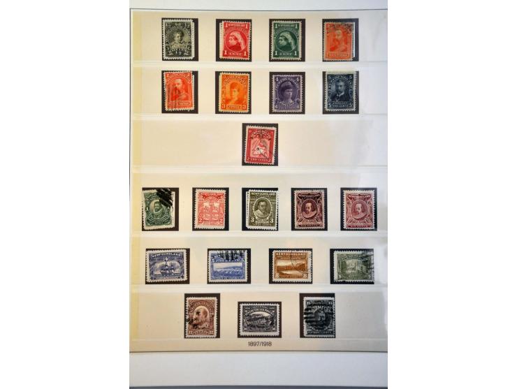 collection used and unused with many better stamps and sets, some watermark varieties etc. partly in mixed condition in binde