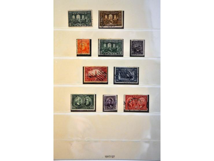 collection 1859-2002 with better stamps and sets, partly in mixed quality, in 4 Lindner albums