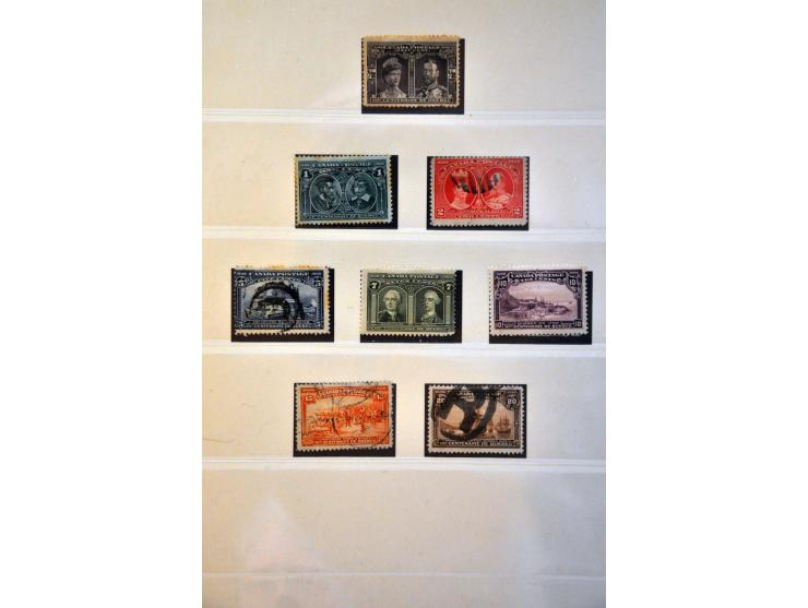 collection 1859-2002 with better stamps and sets, partly in mixed quality, in 4 Lindner albums
