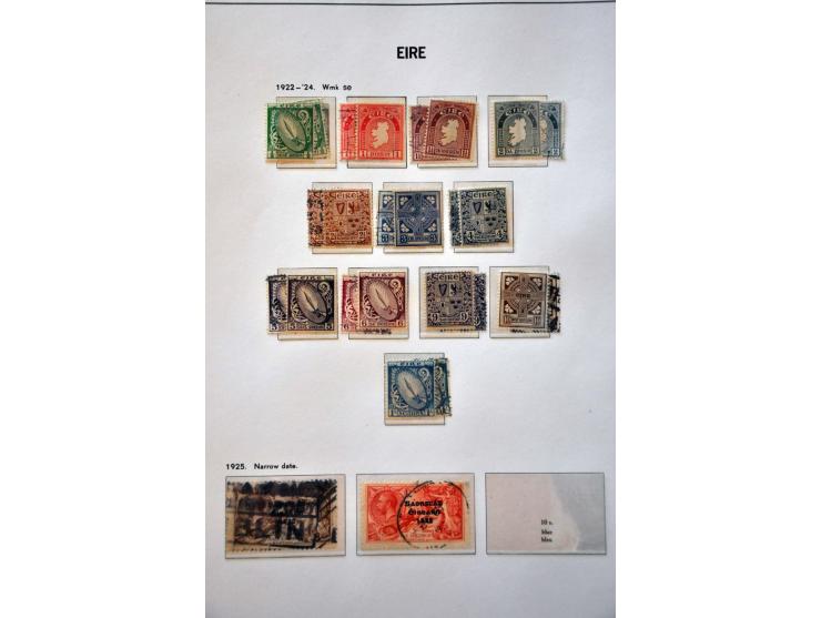 collection 1912-2014 both */** and used collected including better sets in 5 Davo albums and some fdc's in Lindner album 