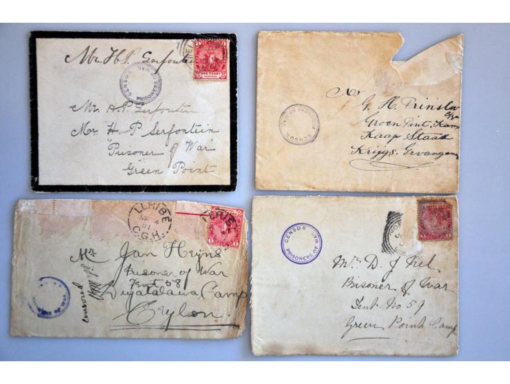 collection upto 1909 including Cape, Natal, Orange River Colony, Pietersburg, Transvaal, Boer War (covers), with better items