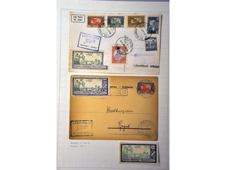 specialized collection 1871-1995 used with better items, perforations, cancellations, some covers etc. in 2 albums and stockb