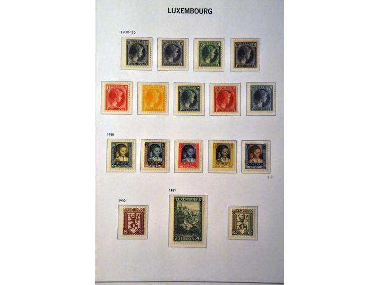 collection 1852-1989 mainly */** with better sets (a.o. Intellectuals) in 2 Davo albums