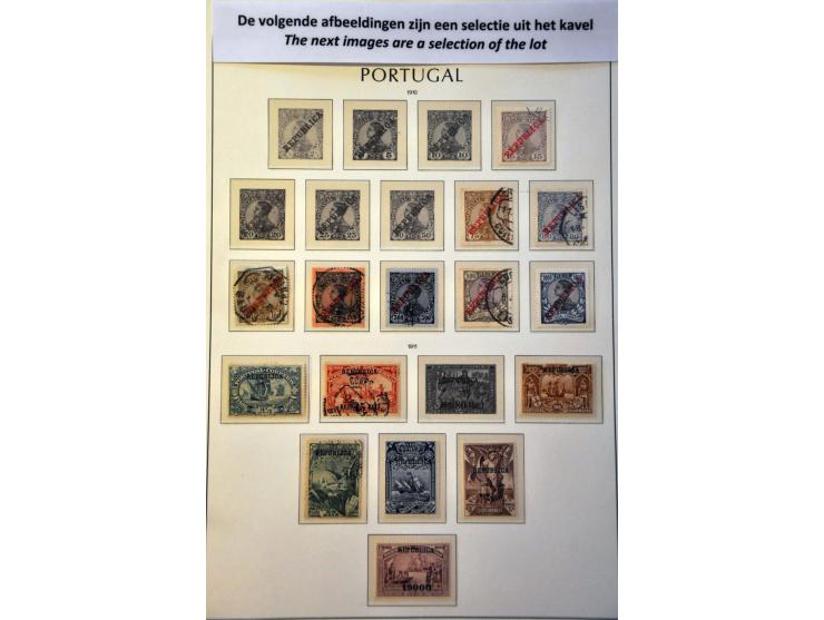 collection 1910-1982 mostly */** with better minisheets, Acores and Madeira in 2 albums