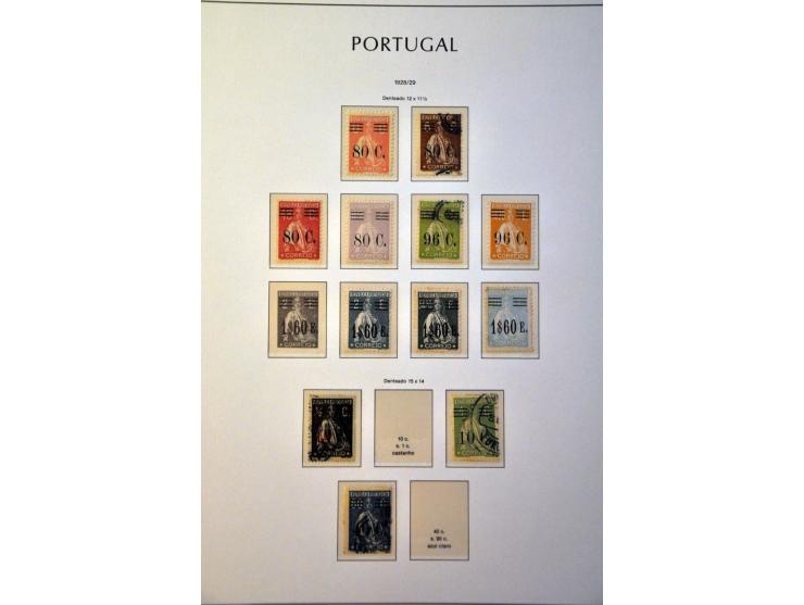 collection 1910-1982 mostly */** with better minisheets, Acores and Madeira in 2 albums