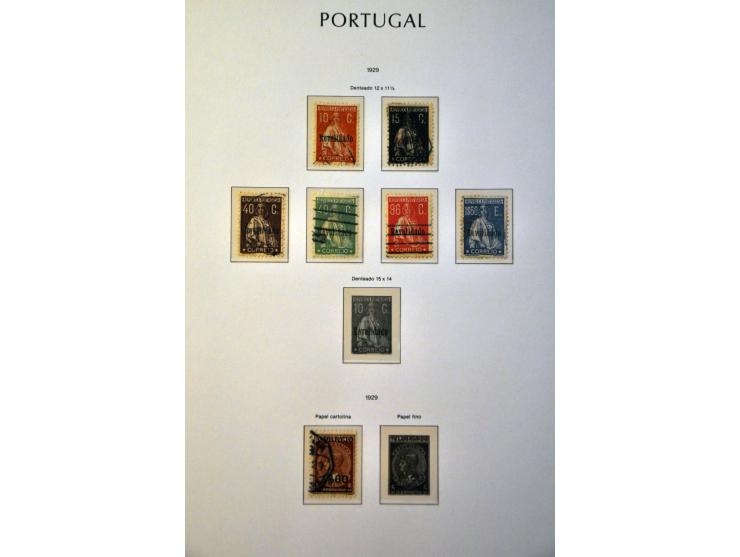 collection 1910-1982 mostly */** with better minisheets, Acores and Madeira in 2 albums