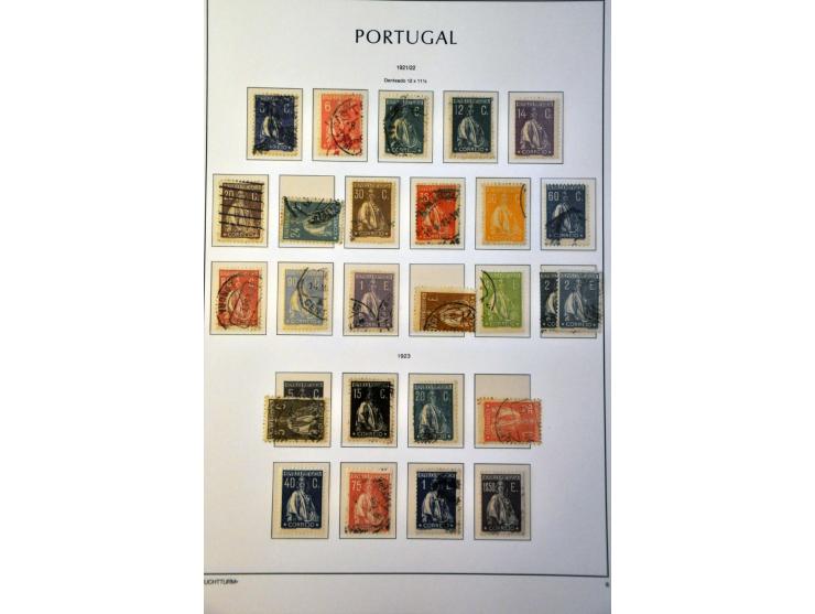 collection 1910-1982 mostly */** with better minisheets, Acores and Madeira in 2 albums