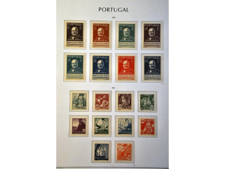 collection 1910-1982 mostly */** with better minisheets, Acores and Madeira in 2 albums