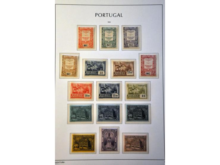 collection 1910-1982 mostly */** with better minisheets, Acores and Madeira in 2 albums