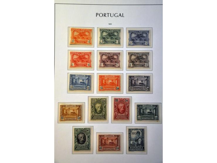 collection 1910-1982 mostly */** with better minisheets, Acores and Madeira in 2 albums