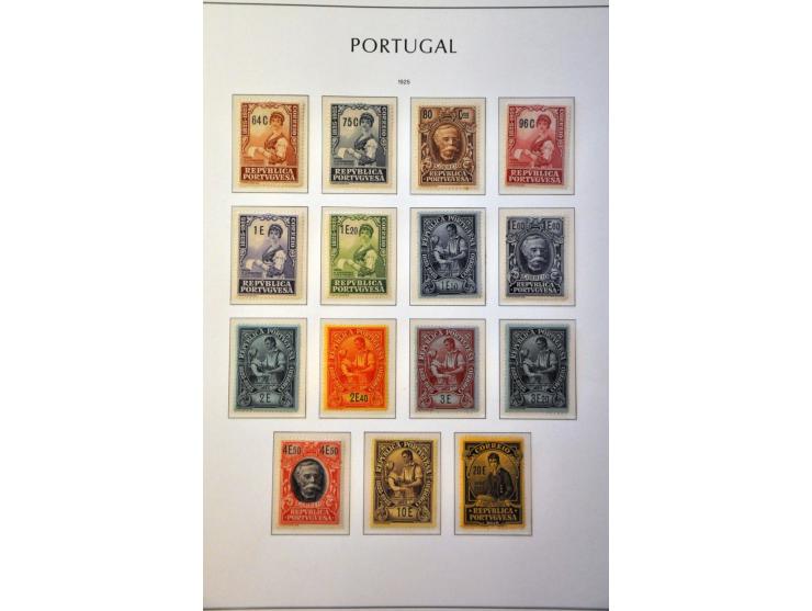 collection 1910-1982 mostly */** with better minisheets, Acores and Madeira in 2 albums