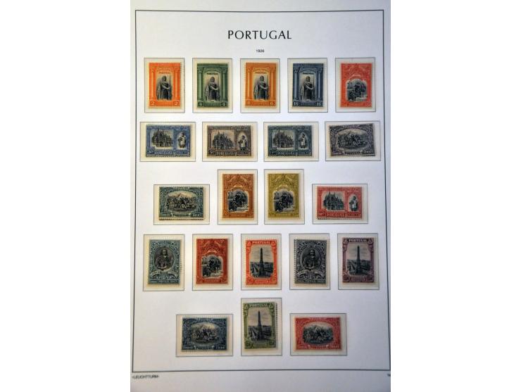 collection 1910-1982 mostly */** with better minisheets, Acores and Madeira in 2 albums