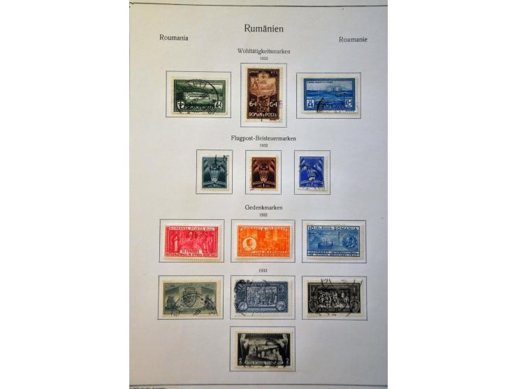 collection 1862-1978 used and many * with better stamps, sets and minisheets, in 2 albums